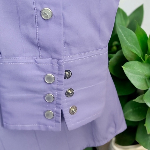 Northern Plains Western men's Dress shirt with pearl snaps 16-16 1/2 33/34 - Picture 2 of 11